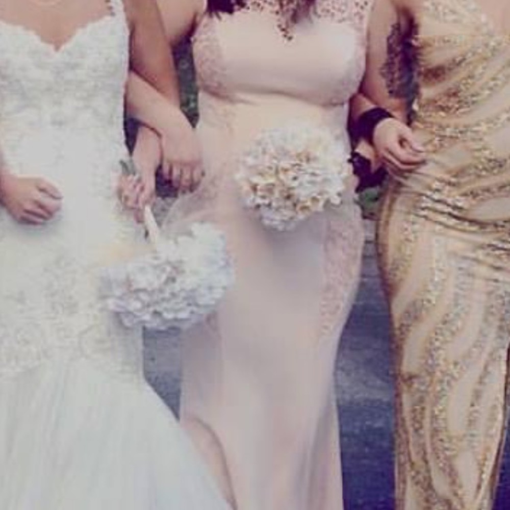 champagne gown - Picture 3 of 3